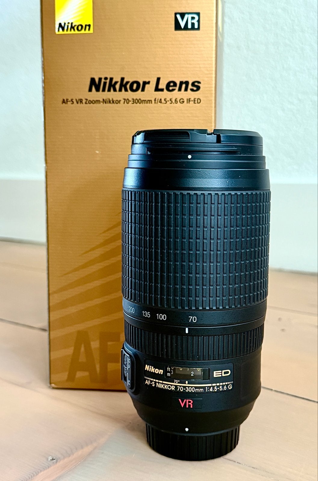 Nikon AF-S Nikkor 70-300mm f/4.5-5.6G VR in nieuwstaat, Autofocus, Nikon, Zo goed als nieuw, Nikon F-mount