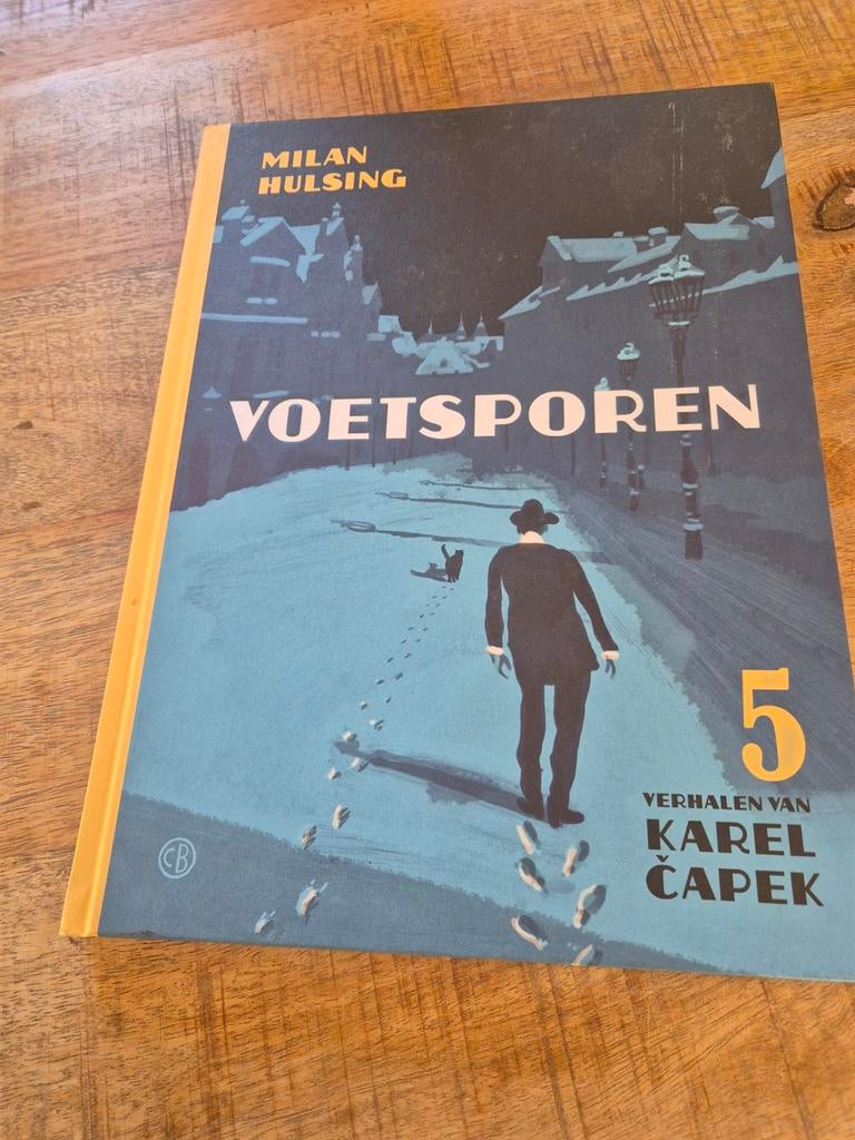 Milan Hulsing - Voetsporen, Eén stripboek, Ophalen of Verzenden, Milan Hulsing; Karel Capek