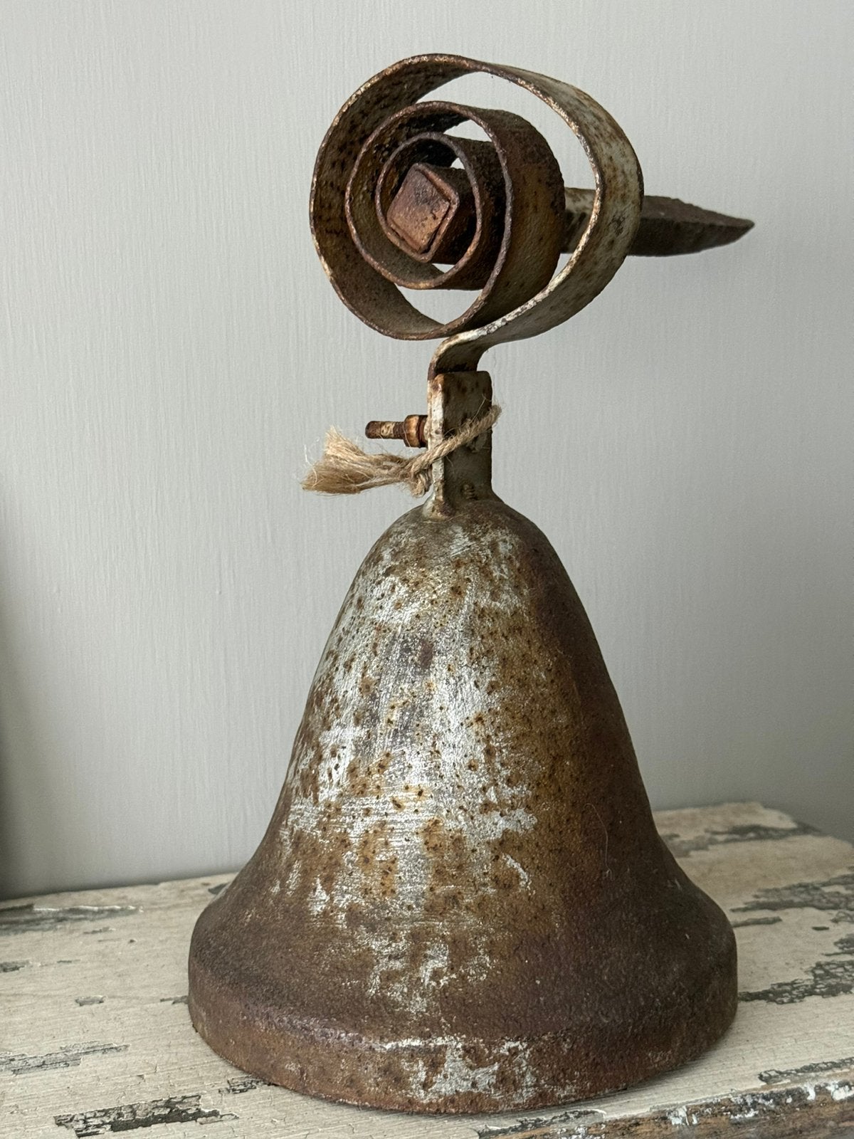 Grote Oude Franse Luidbel / Erfbel, Ophalen of Verzenden