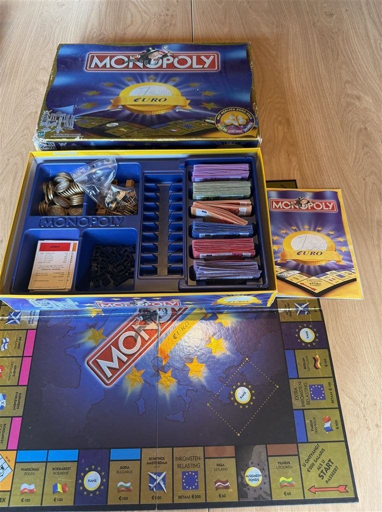 Monopoly euro editie - S7275