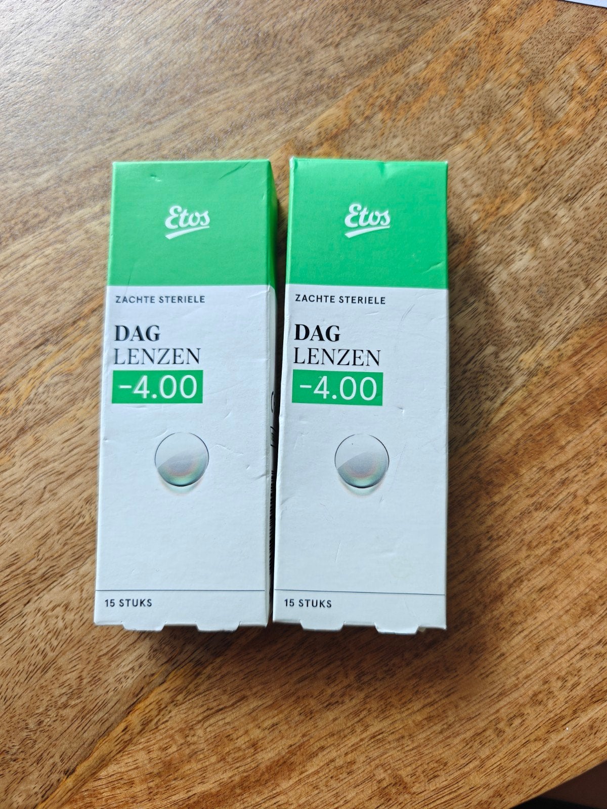Etos Daglenzen -4.00 nieuw ongeopend, Ophalen of Verzenden, Nieuw, Overige kleuren, Ogen