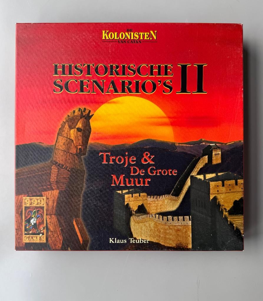 Kolonisten van Catan Historische Scenario's II De Grote Muur, Hobby en Vrije tijd, Gezelschapsspellen | Bordspellen, Drie of vier spelers