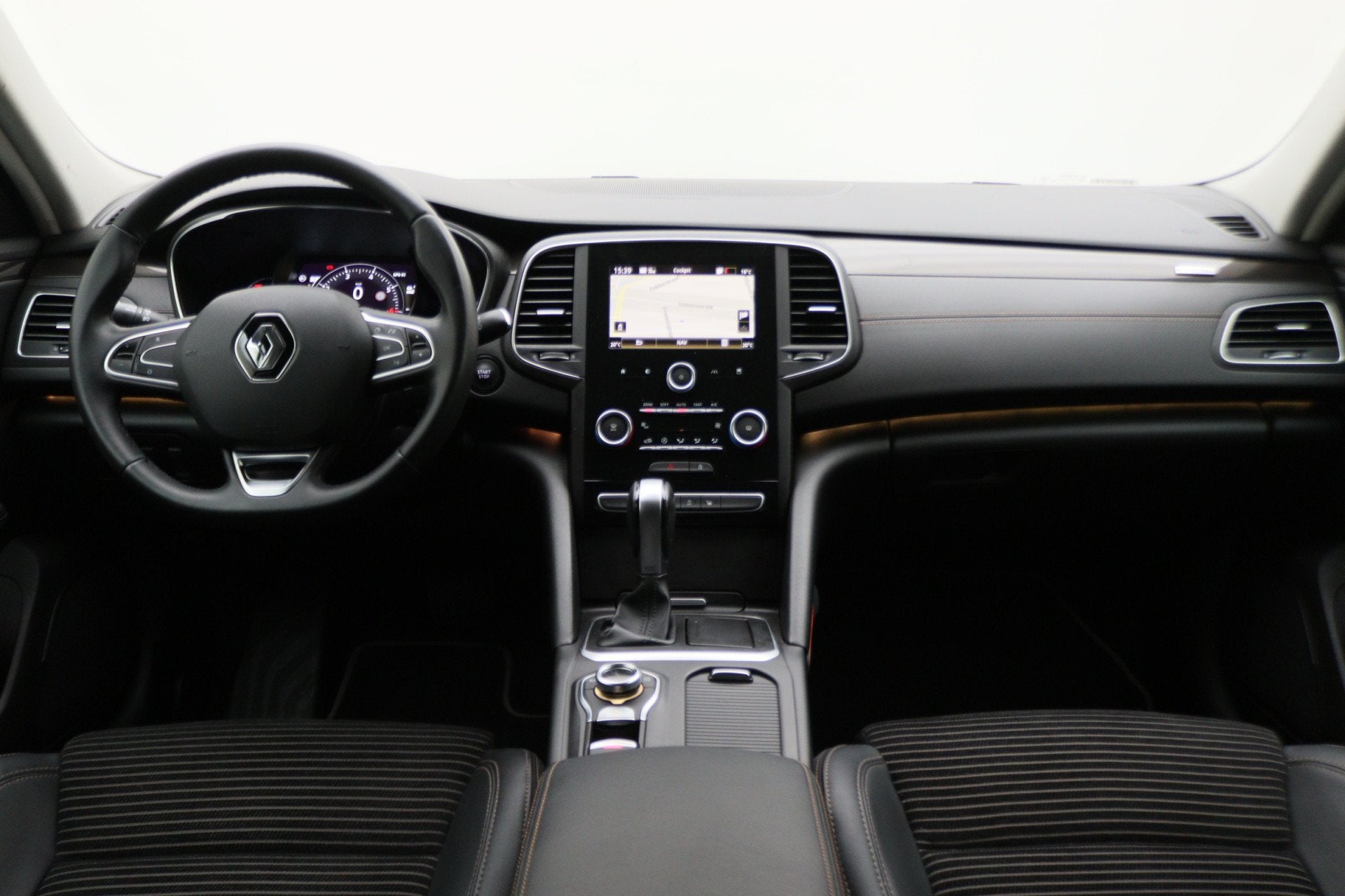 Renault Talisman Estate 1.6 TCe Intens Automaat Camera, Appl, Auto's, 1618 cc, Gebruikt, 4 cilinders, Leder en Stof