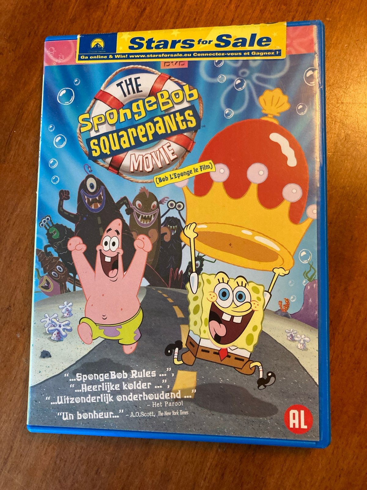 De SpongeBob SquarePants Film DVD, Cd's en Dvd's, Gebruikt, Alle leeftijden, Ophalen of Verzenden, Familie