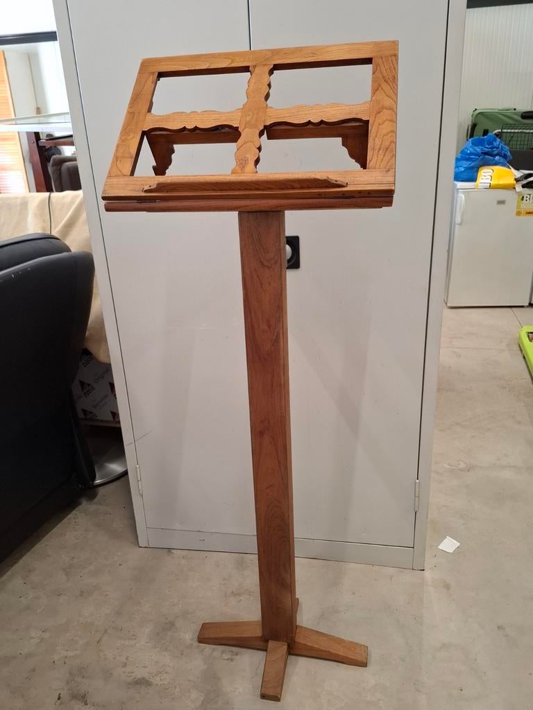 Houten lessenaar / muziekstandaard, Antiek en Kunst, Ophalen of Verzenden