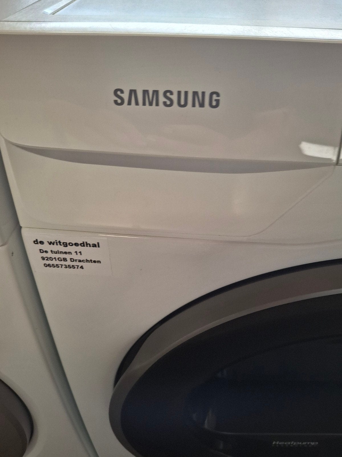 Samsung Warmtepompdroger 9 kg zogoed als nieuwe, Witgoed en Apparatuur, Wasdrogers, Samsung, 8 tot 10 kg, Ophalen of Verzenden