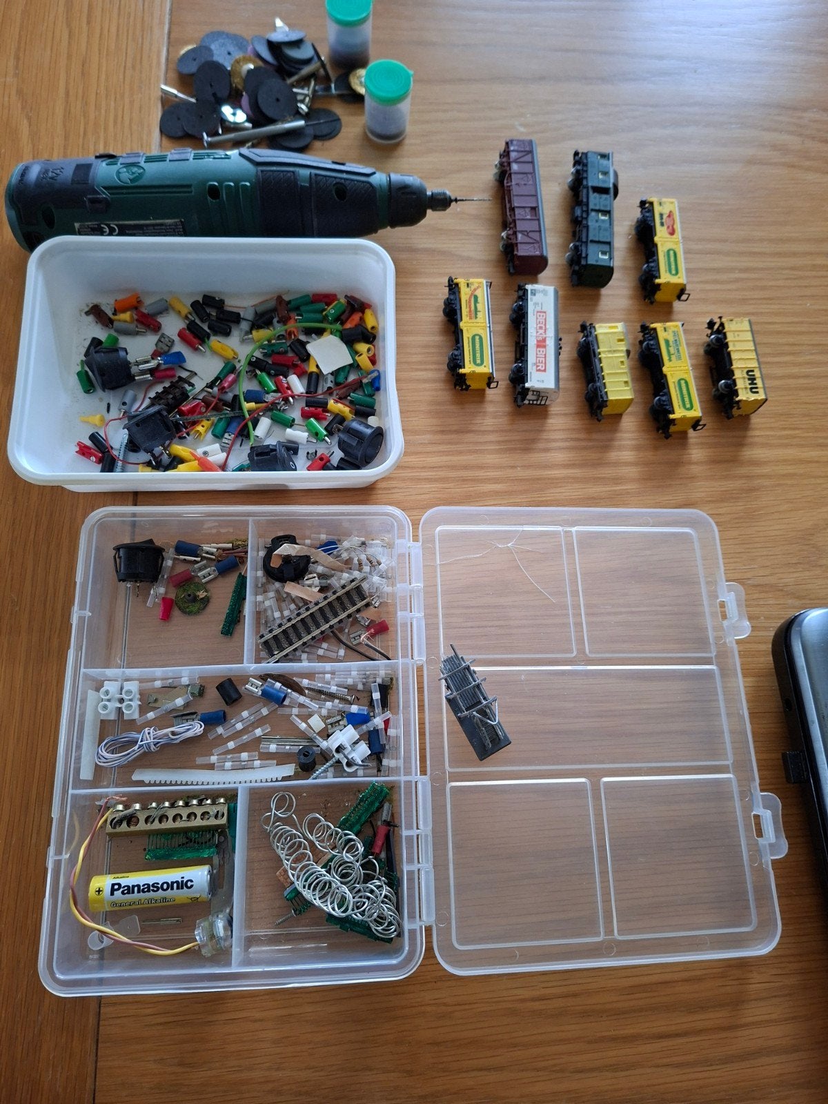 Modelspoorbaan accessoires en wagons - Diverse merken, Overige merken, Gebruikt, Gelijkstroom of Wisselstroom, Overige typen