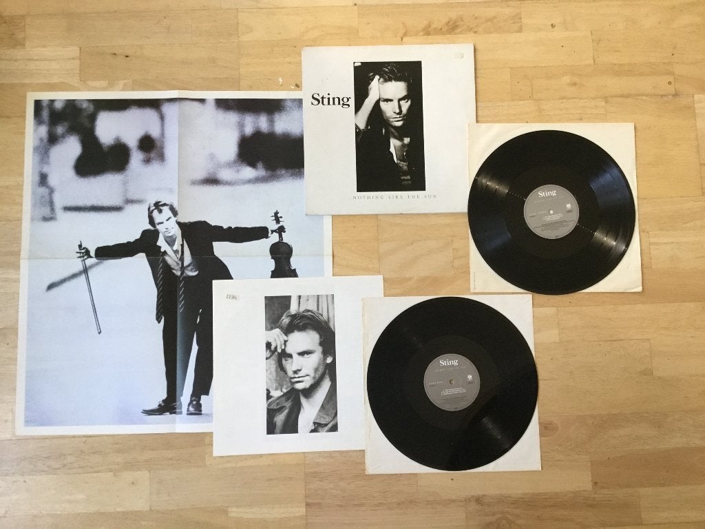 Sting, Nothing like the Sun, Vinyl/ Elpee, Inclusief binnenhoes, Gebruikt, Ophalen of Verzenden, 12 inch