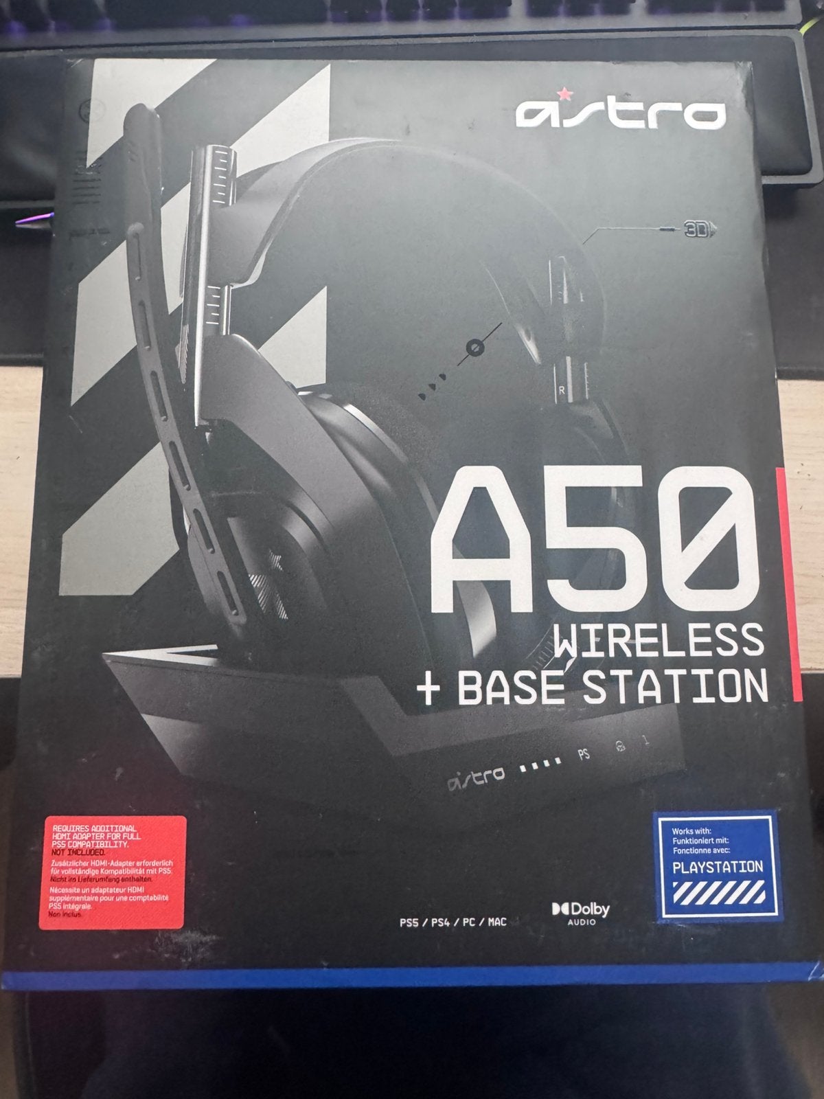 Logitech Astro A50 Gaming Headset - Zo goed als nieuw, Computers en Software, Headsets, Ophalen of Verzenden, Zo goed als nieuw