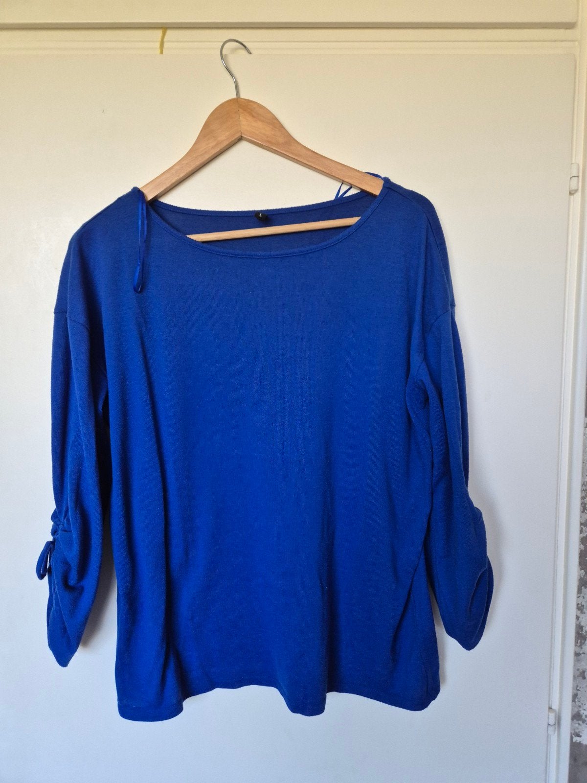 Hema blauwe trui met lange mouwen, maat L, Blauw, Maat 42/44 (L), Ophalen of Verzenden, Lange mouw