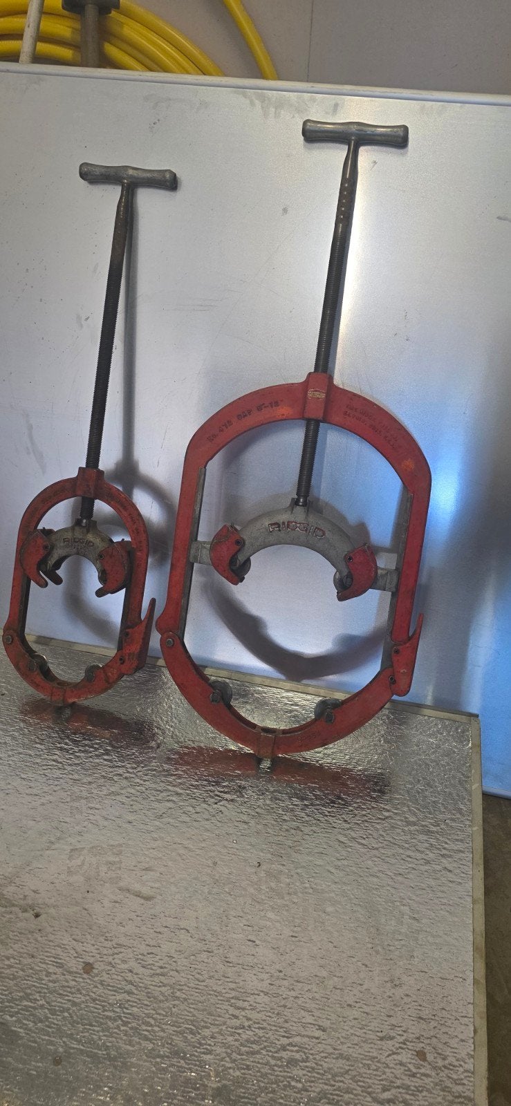 RIDGID Pijpsnijders - Set van 2, Doe-het-zelf en Verbouw, Gereedschap | Handgereedschap, Ophalen, Gebruikt, Snijgereedschap, Ridgid