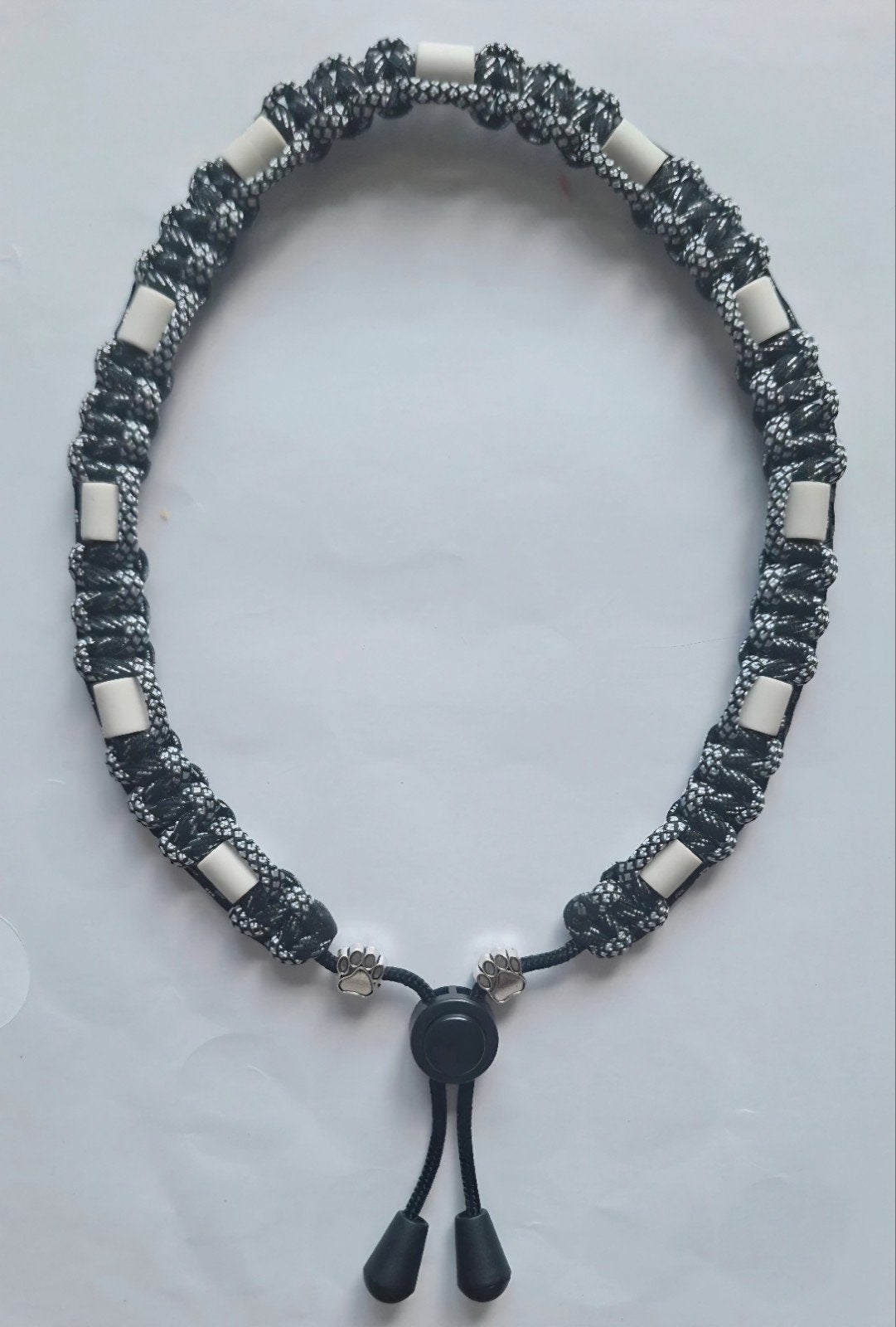 Anti Teken halsband ketting hond met EM kralen, Ophalen of Verzenden, Nieuw