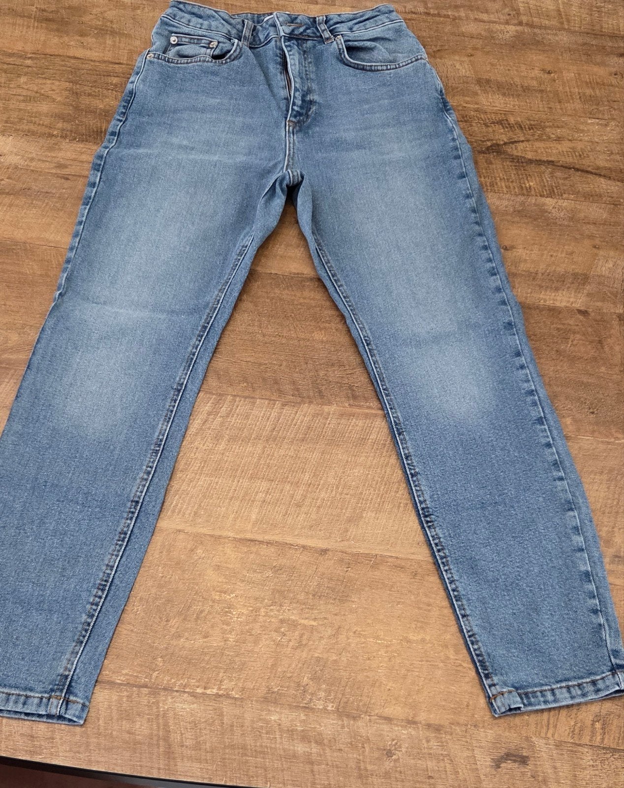 NA-KD spijkerbroek maat 36, NA-KD, Blauw, Ophalen of Verzenden, W28 - W29 (confectie 36)