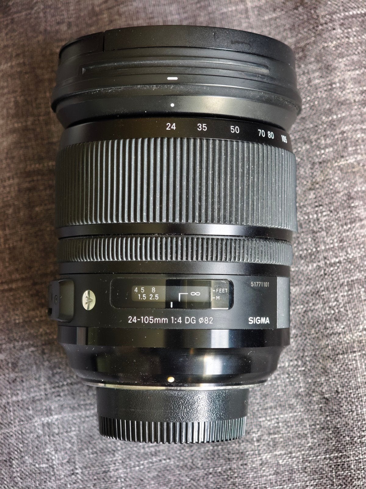 Sigma 24 - 105 mm f/ 4 DG OS HSM ART Nikon F Mount, Ophalen of Verzenden, Gebruikt, Sigma, Standaardlens