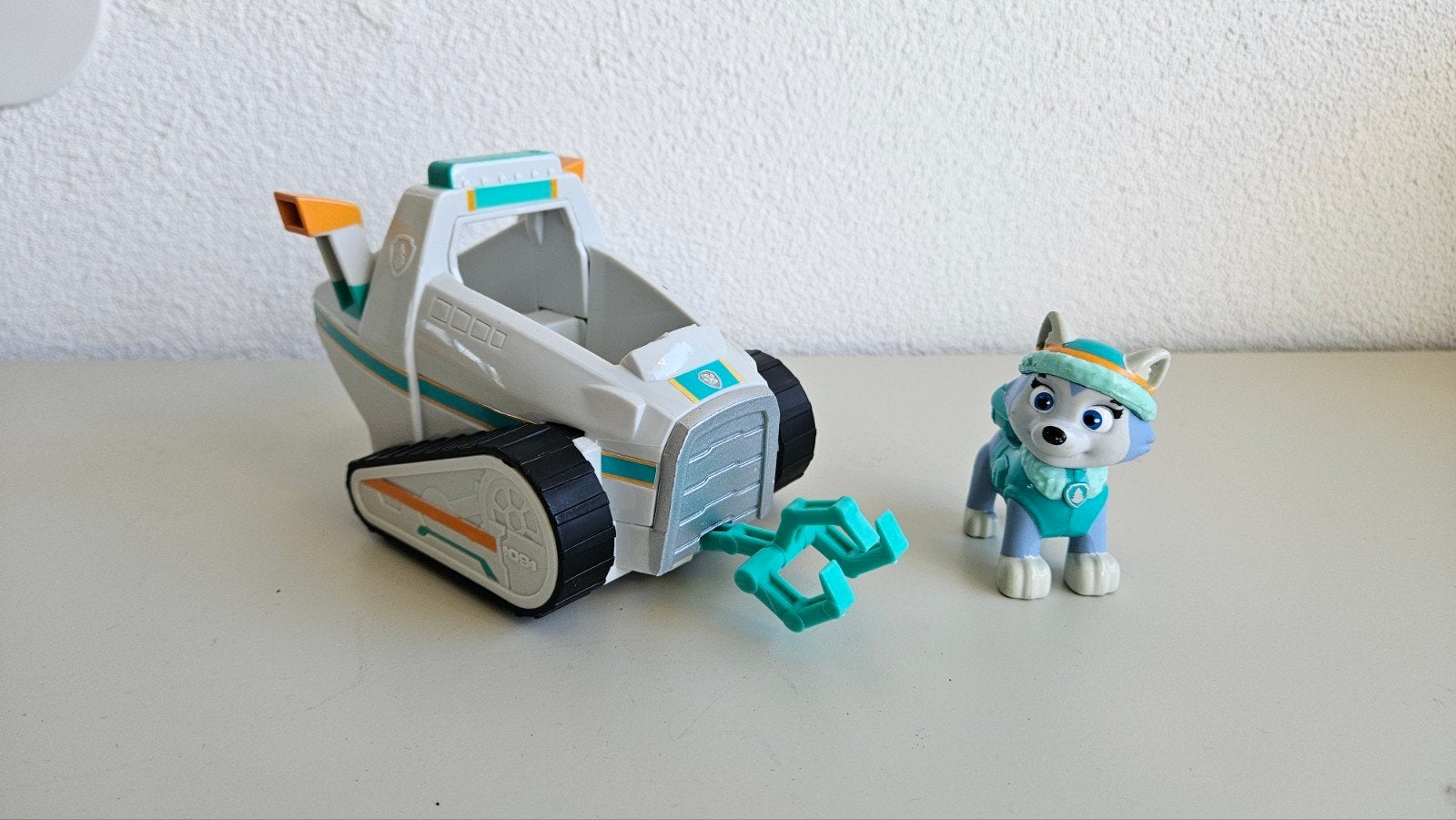 Paw Patrol Everest Sneeuwscooter met figuur, Ophalen of Verzenden, Gebruikt