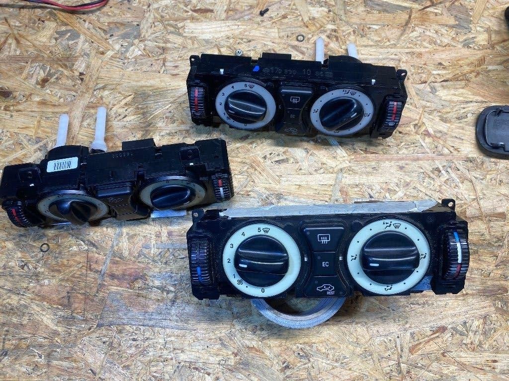 Mercedes SLK R170 kachel en ventilatie bediening te koop, Auto-onderdelen, Ophalen of Verzenden, Gebruikt, Mercedes-Benz