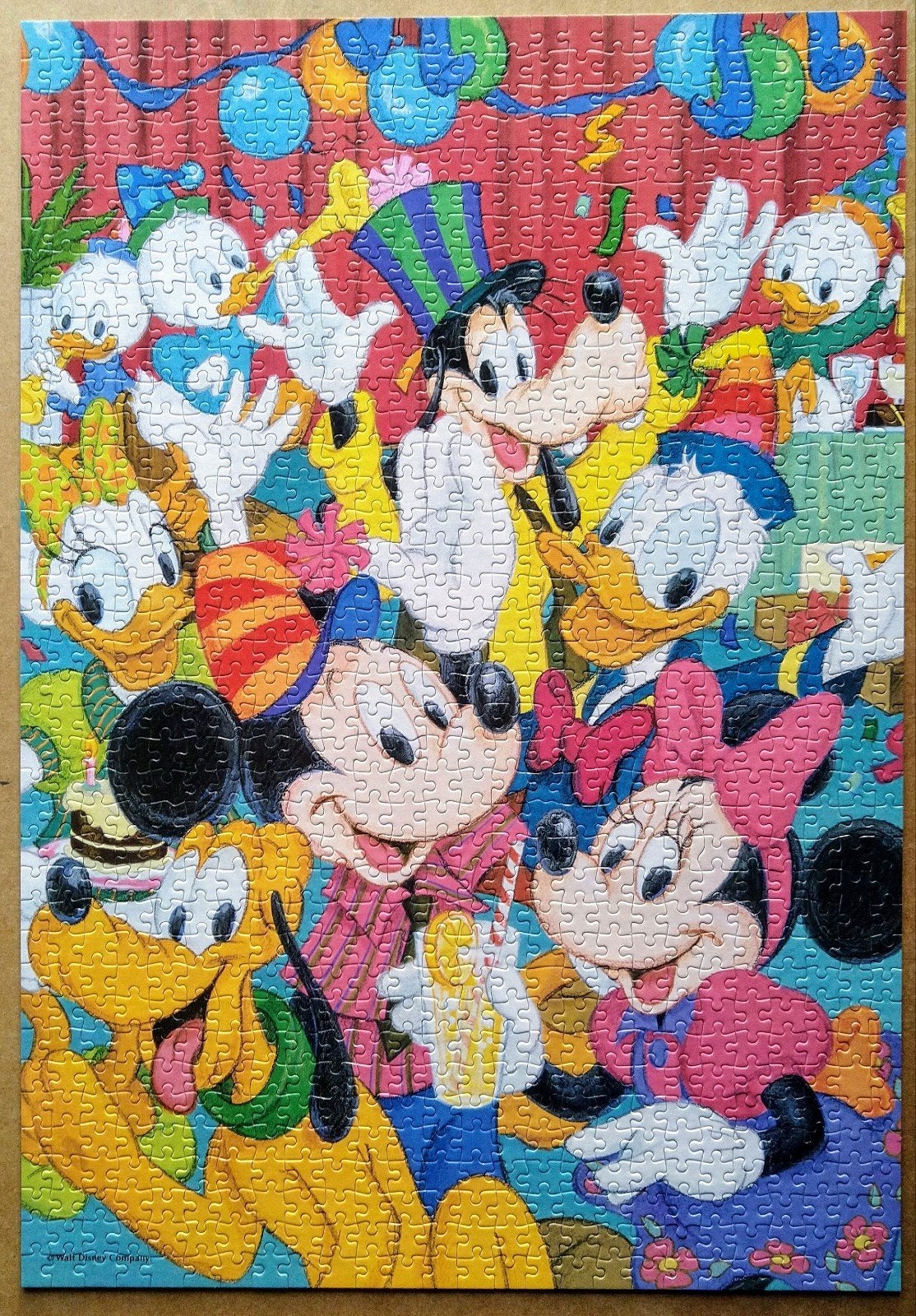 Disney puzzel Tenyo, Ophalen, 500 t/m 1500 stukjes, Zo goed als nieuw, Legpuzzel