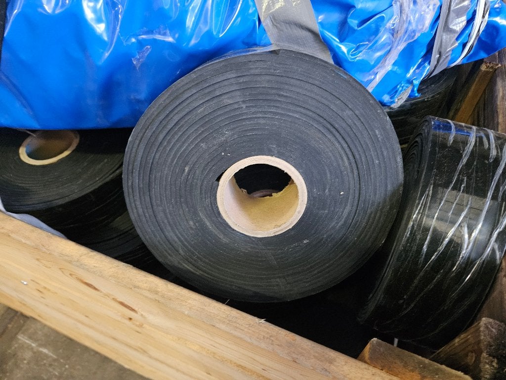 Rubberen strip 10 m x 80 mm x 5 mm, Doe-het-zelf en Verbouw, Ophalen, Nieuw