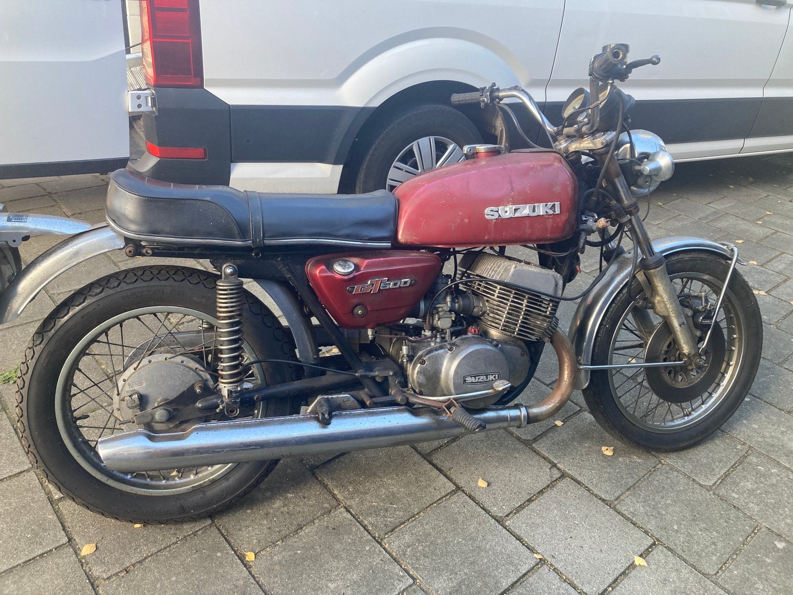 Suzuki GT500-project, 1976, Motoren, Ophalen, Gebruikt