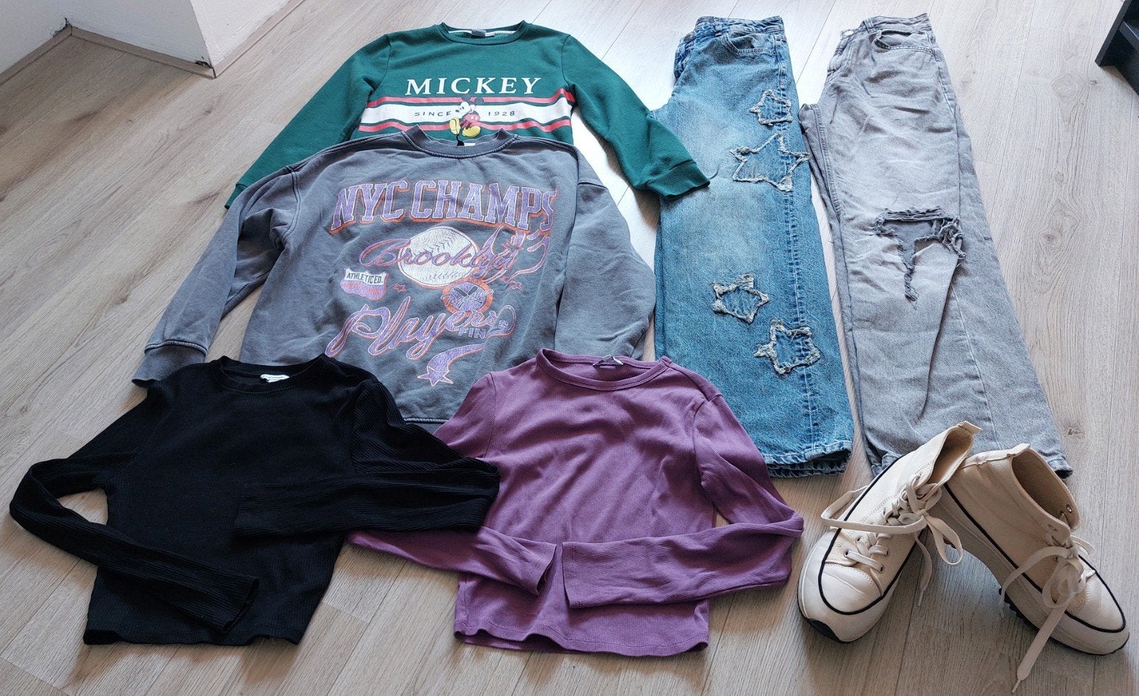Kledingpakket mt S meiden +oxmox schoenen, Ophalen of Verzenden, Gedragen, Maat 36 (S)