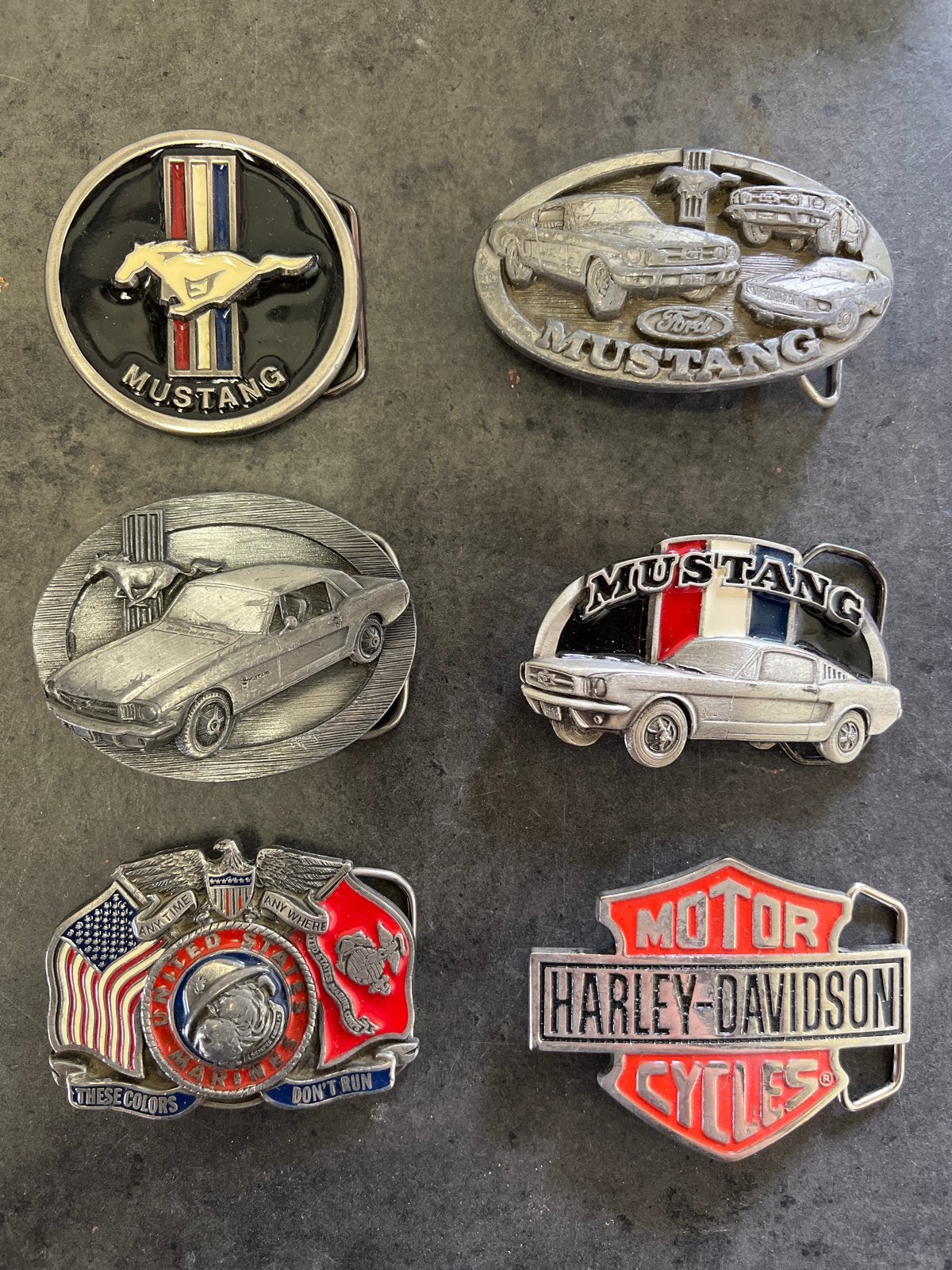 Diverse Riemgespen: Mustang & Harley-Davidson Collectie, Ophalen of Verzenden, Gedragen, Losse buckle of gesp