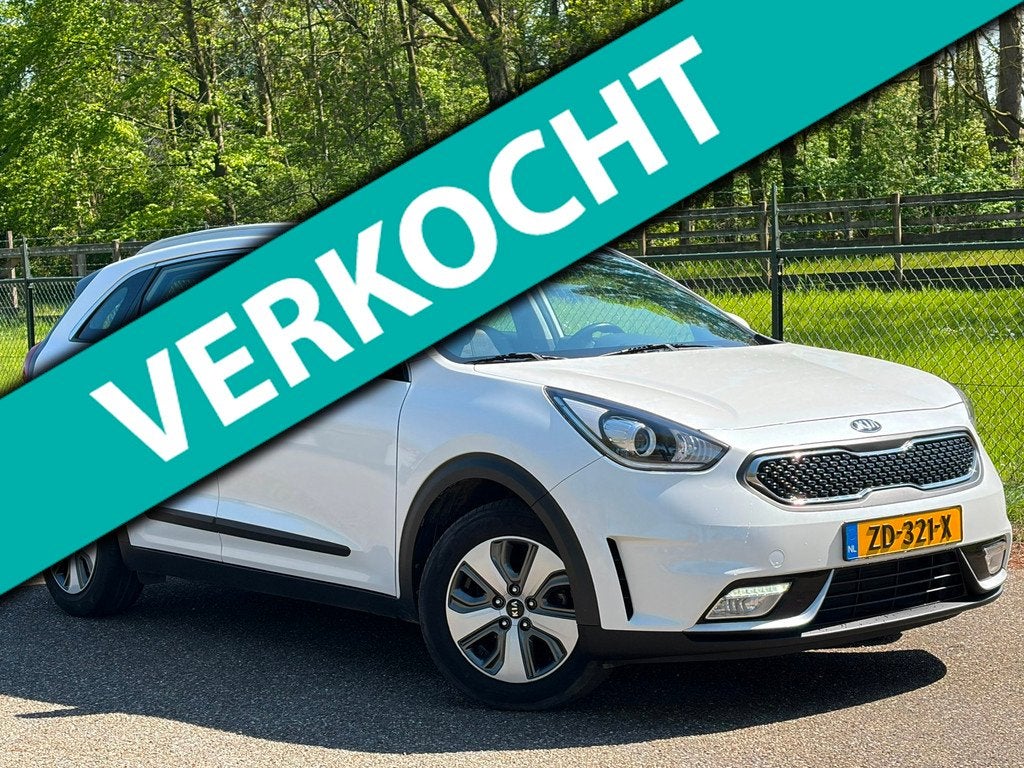 Kia Niro 1.6 GDi Hybrid DynamicLine /Carplay/Trekhaak/Navi/C, Auto's, Kia, Bedrijf, Te koop, Niro, ABS, Achteruitrijcamera, Airbags