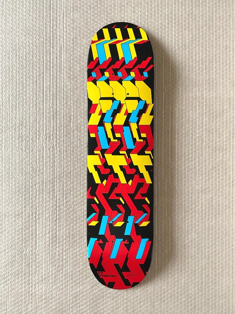 Boris Tellegen x Mekanism Delta Inc skateboard 2006 rare, Verzenden