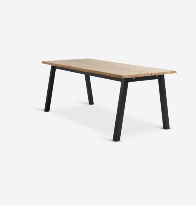 Mooie eettafel van Jysk, Huis en Inrichting, Tafels | Eettafels, Ophalen, Gebruikt, 200 cm of meer, 50 tot 100 cm