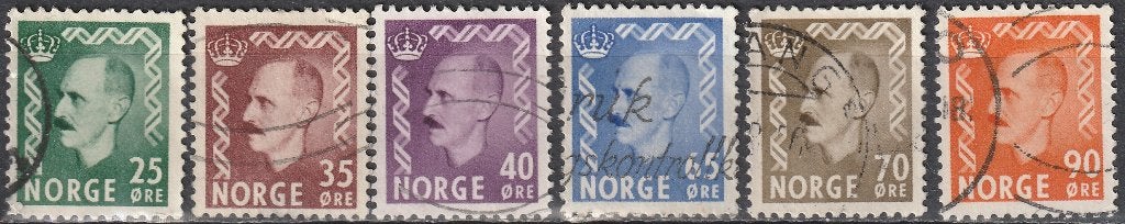 Noorwegen Michel nr. 296-401 Gebruikt