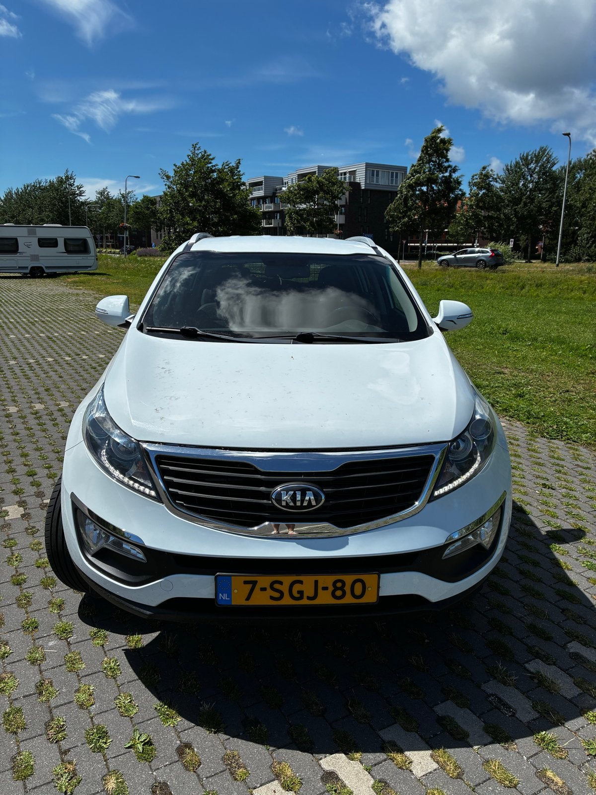 Kia Sportage 1.6 GDI 2WD 2013 Wit.   Zeer weinig KM !!, Voorwielaandrijving, 1280 kg, 1591 cc, 4 cilinders