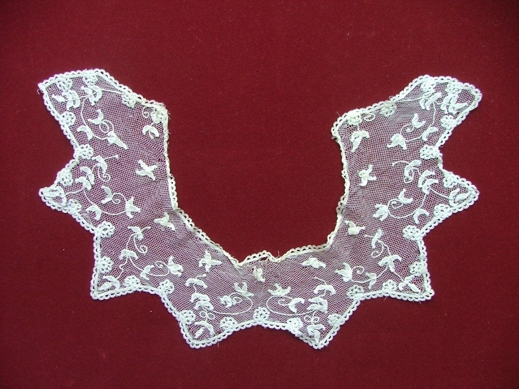 ANTIEK TULE - HONITON KRAAGJE ca. 1900, Antiek en Kunst, Antiek | Kleding en Accessoires, Ophalen of Verzenden, Dames