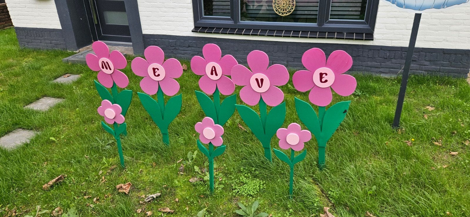 Geboorteborden met verwijderbare letters, Ophalen, Zo goed als nieuw, Geboortebord