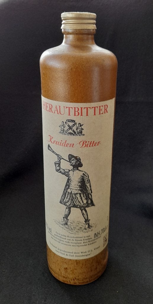 jenever stenen kruik Heraut bitter kruiden bitter, Ophalen of Verzenden