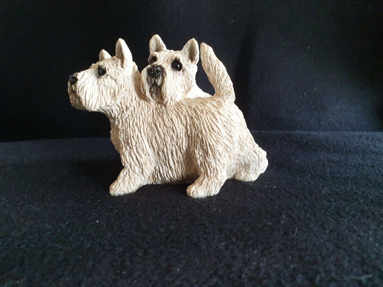 Beeldje West Highland White Terriërs - Westies, Ophalen of Verzenden, Zo goed als nieuw, Dier