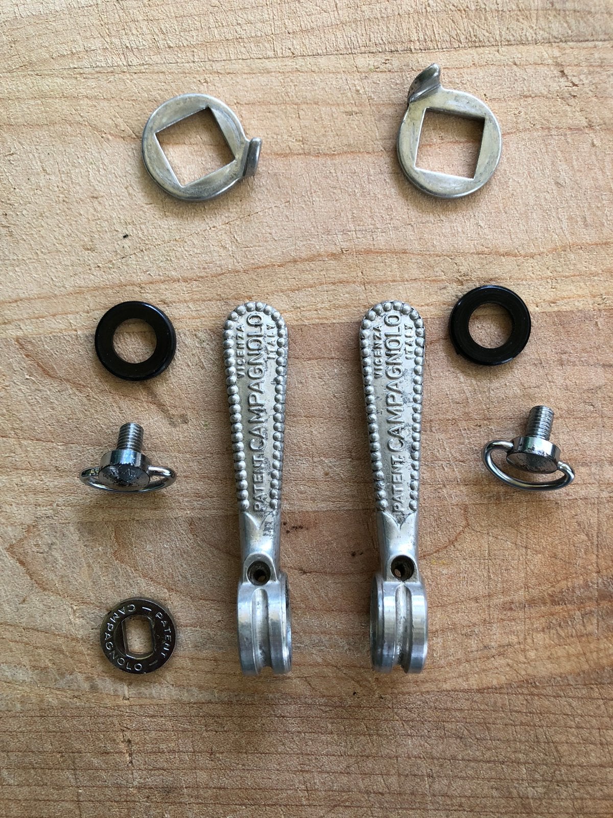 Campagnolo buiscommandeurs Super Record ? vintage, Ophalen of Verzenden, Gebruikt, Racefiets, Overige typen