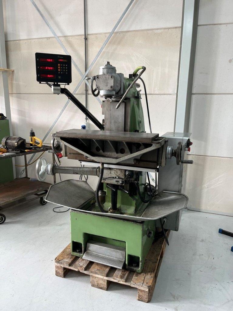 Schaublin 13 instrumentenmakers freesmachine, Ophalen of Verzenden, Gebruikt, Elektrisch, Overige soorten