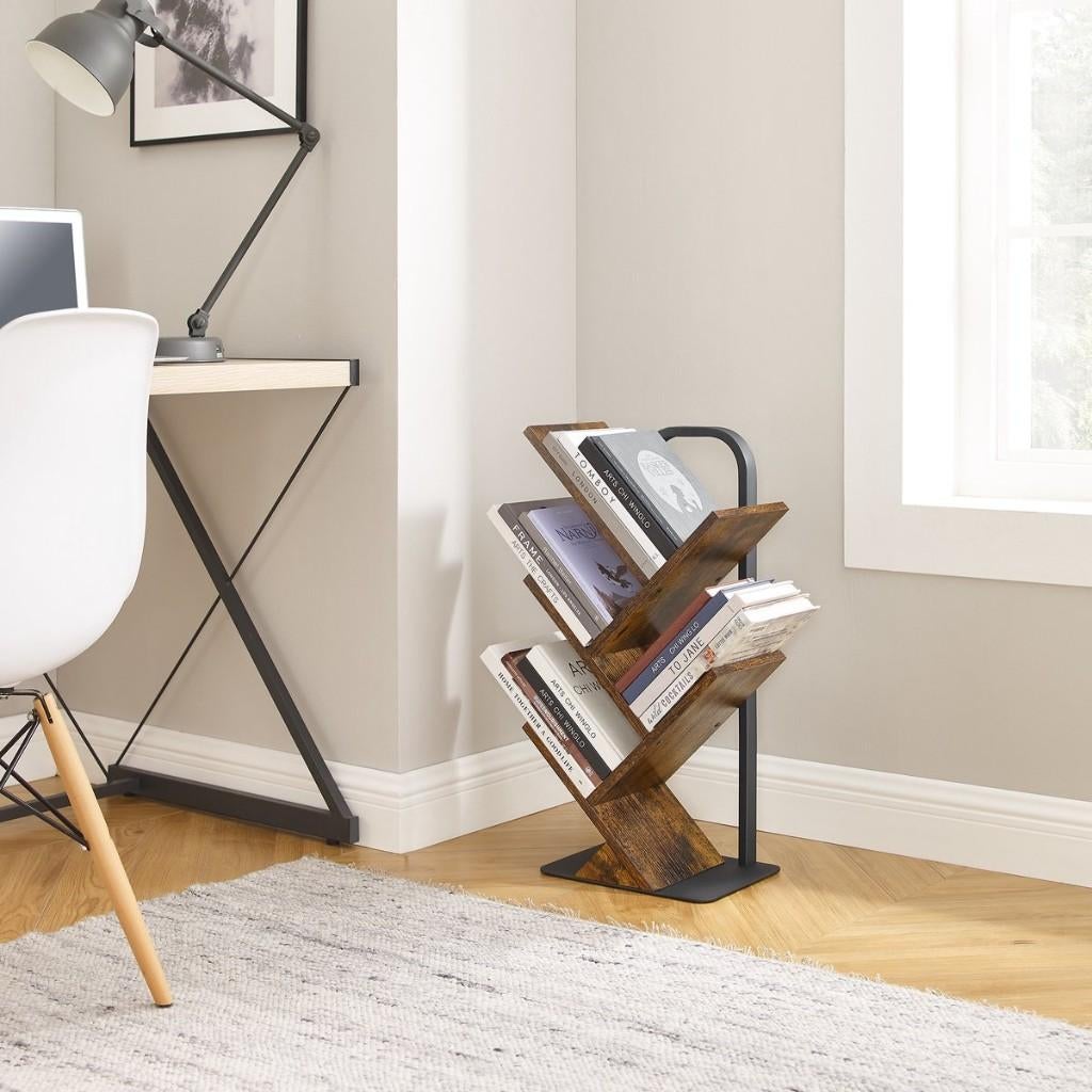Compacte boekenkast boomvorm-4 planken-30x19x61 cm, Ophalen of Verzenden, Nieuw, 25 tot 50 cm, 50 tot 100 cm