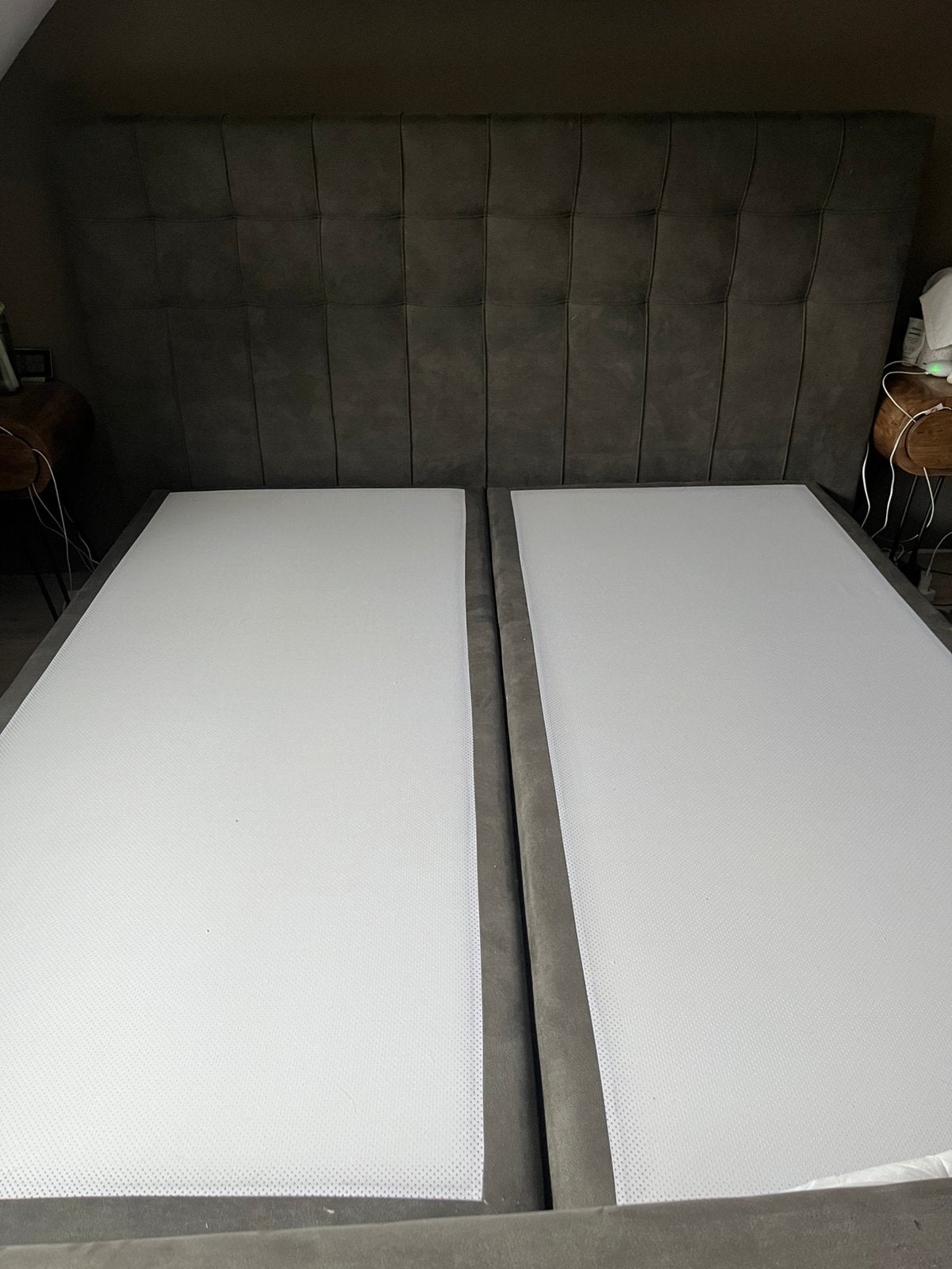 Boxspring kaloa, Ophalen, Tweepersoons, Zo goed als nieuw, 180 cm