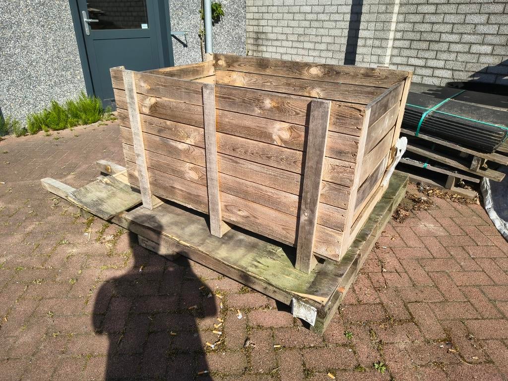 Gratis krat + pallet, Minder dan 3 m³, Ophalen
