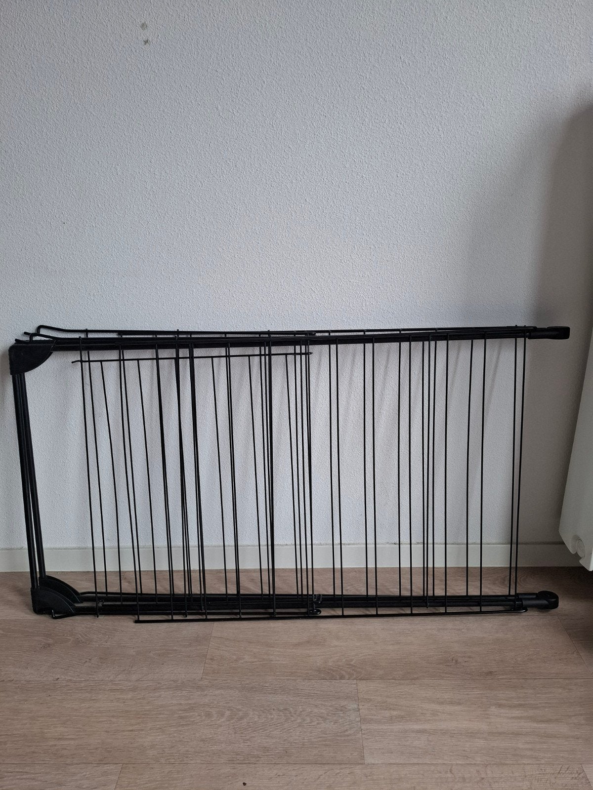 Zwart metalen droogrek, Ophalen, Zo goed als nieuw