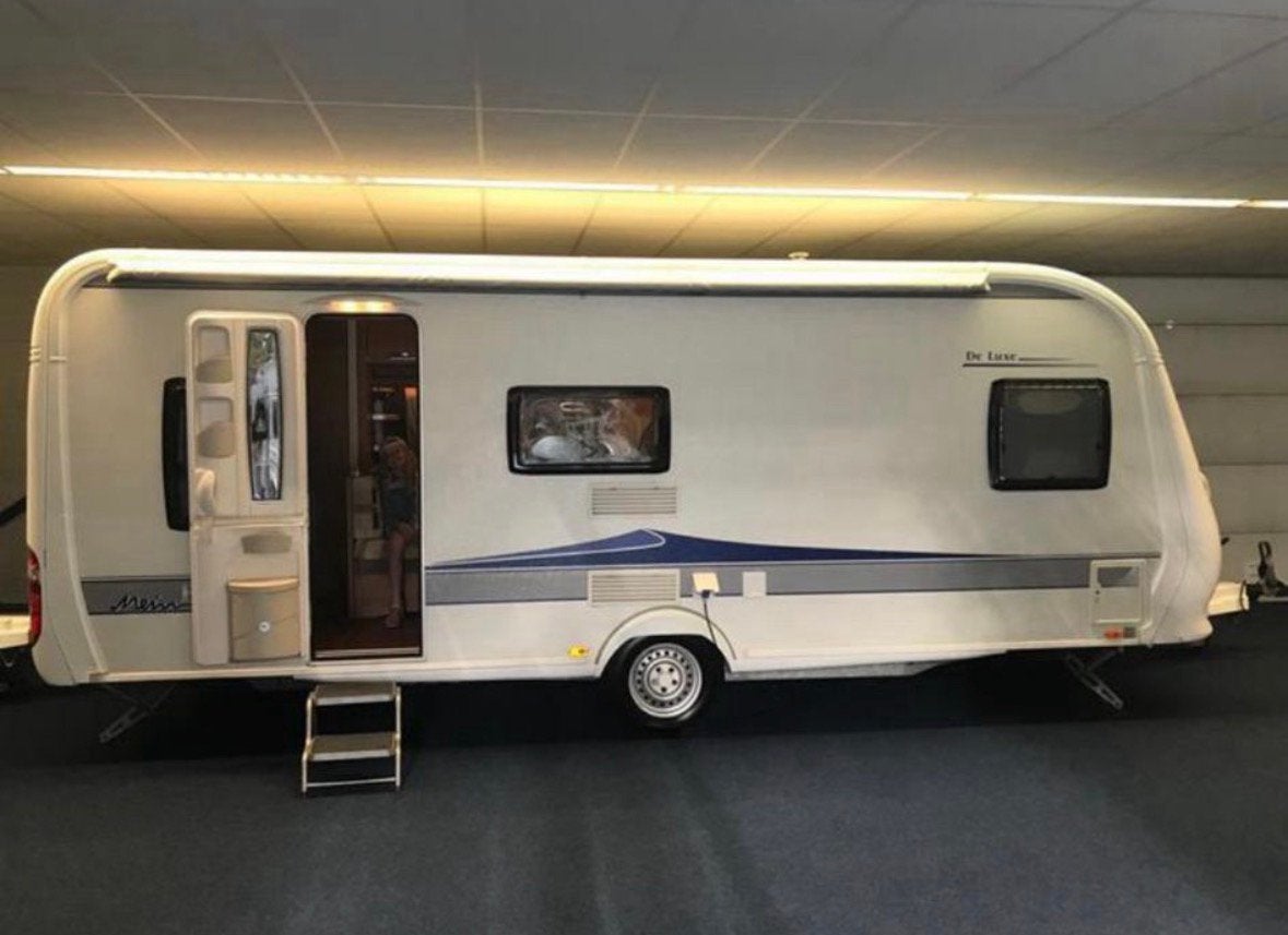 Hobby 560KMFE 2010 | 6P | Mover | Airco | Luifels, Caravans en Kamperen, Caravans, Rondzit, Hobby, Particulier, Luifel
