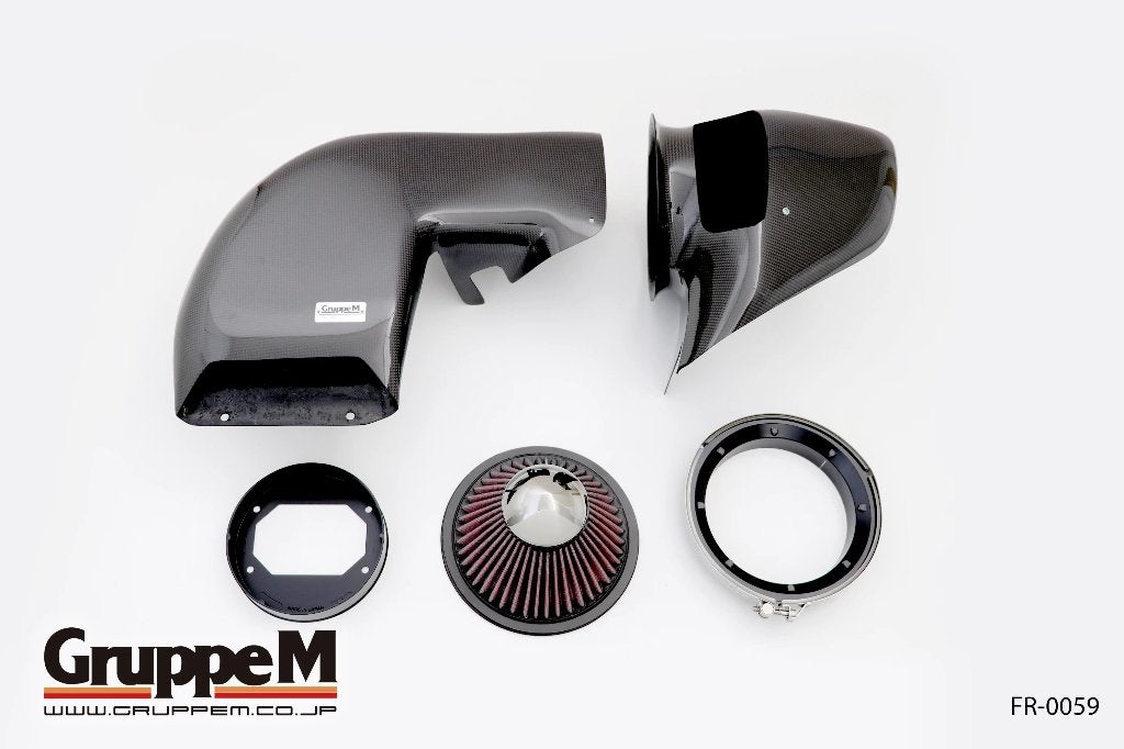 Gruppe M Carbon airbox luchtfilter - Evolution Evo 7 8 9, Auto diversen, Ophalen of Verzenden