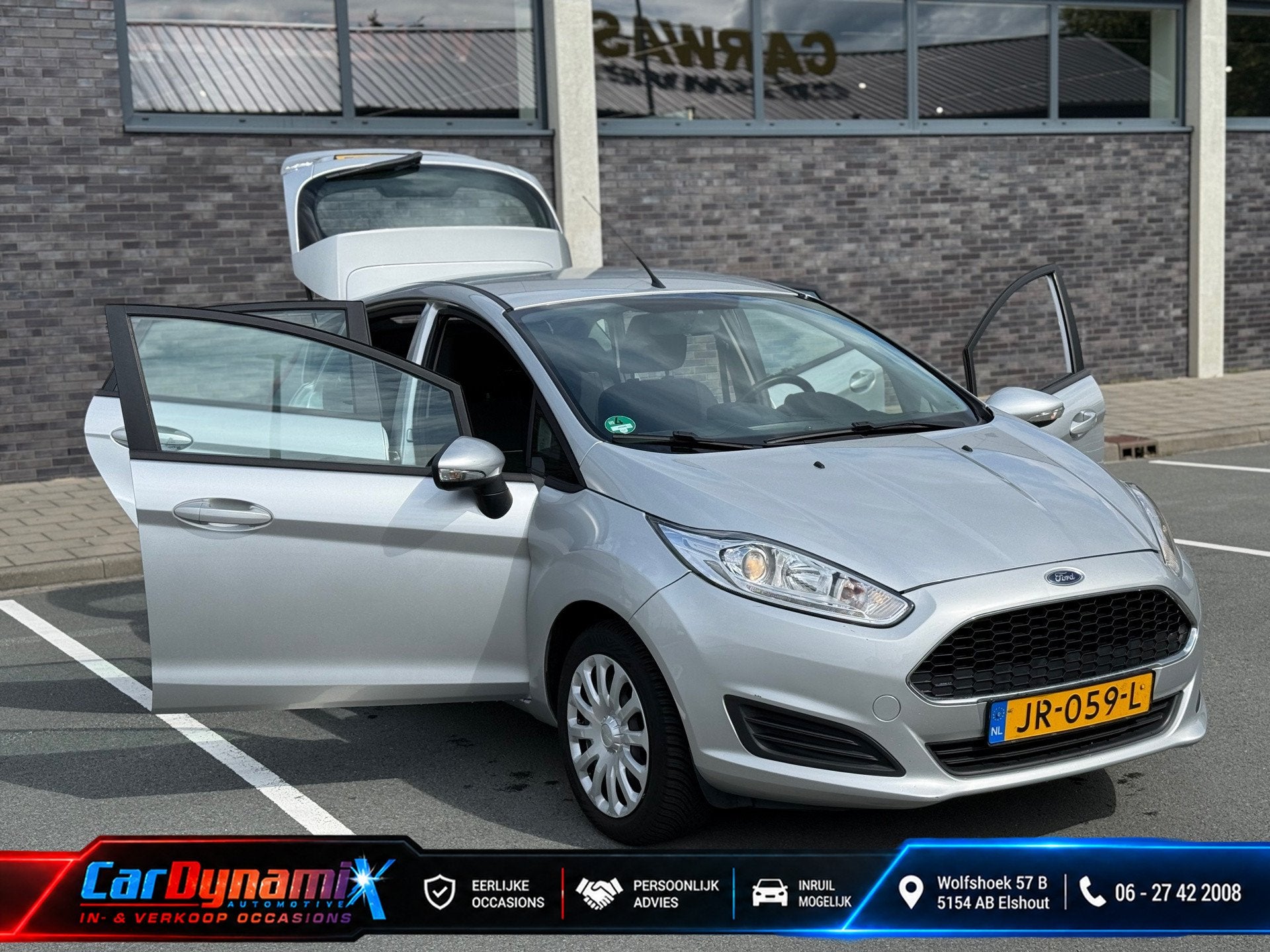 Ford Fiesta 1.0 Style | Nwe Distributie + WP | Gr Beurt | AP, Euro 6, 525 kg, 23 km/l, Origineel Nederlands