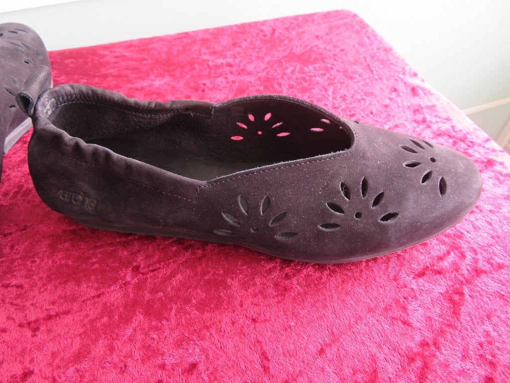 Nieuwe ARCHE INSTAPPERS Nubuck Ballerina's maat 37 Zwart, Kleding | Dames, Schoenen, Nieuw, ARCHE, Ophalen of Verzenden, Instappers