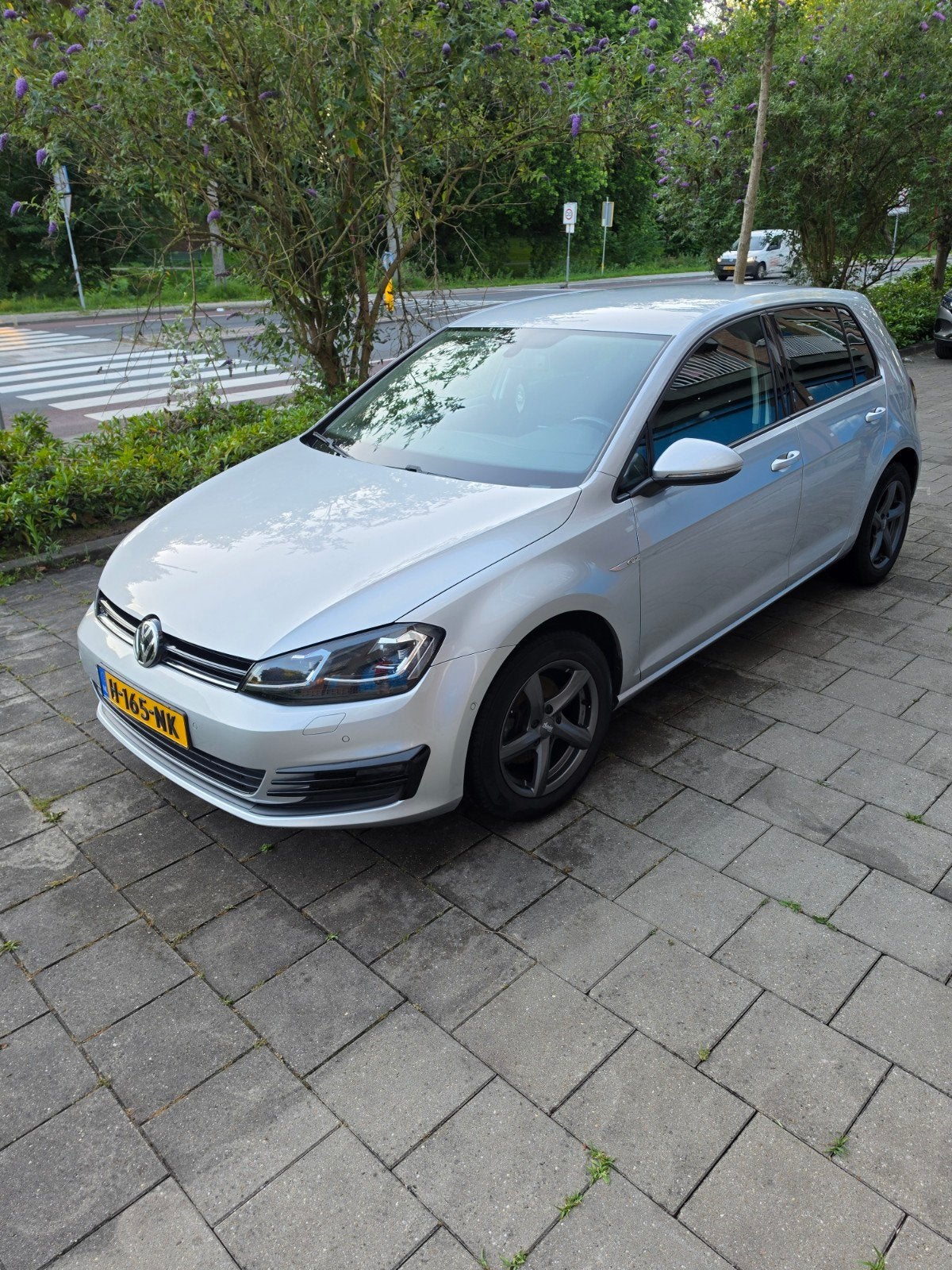 Volkswagen Golf 1.4 TSI 90KW DSG 2014 Grijs, Auto's, Volkswagen, Stof, Zwart, 4 cilinders, 122 pk