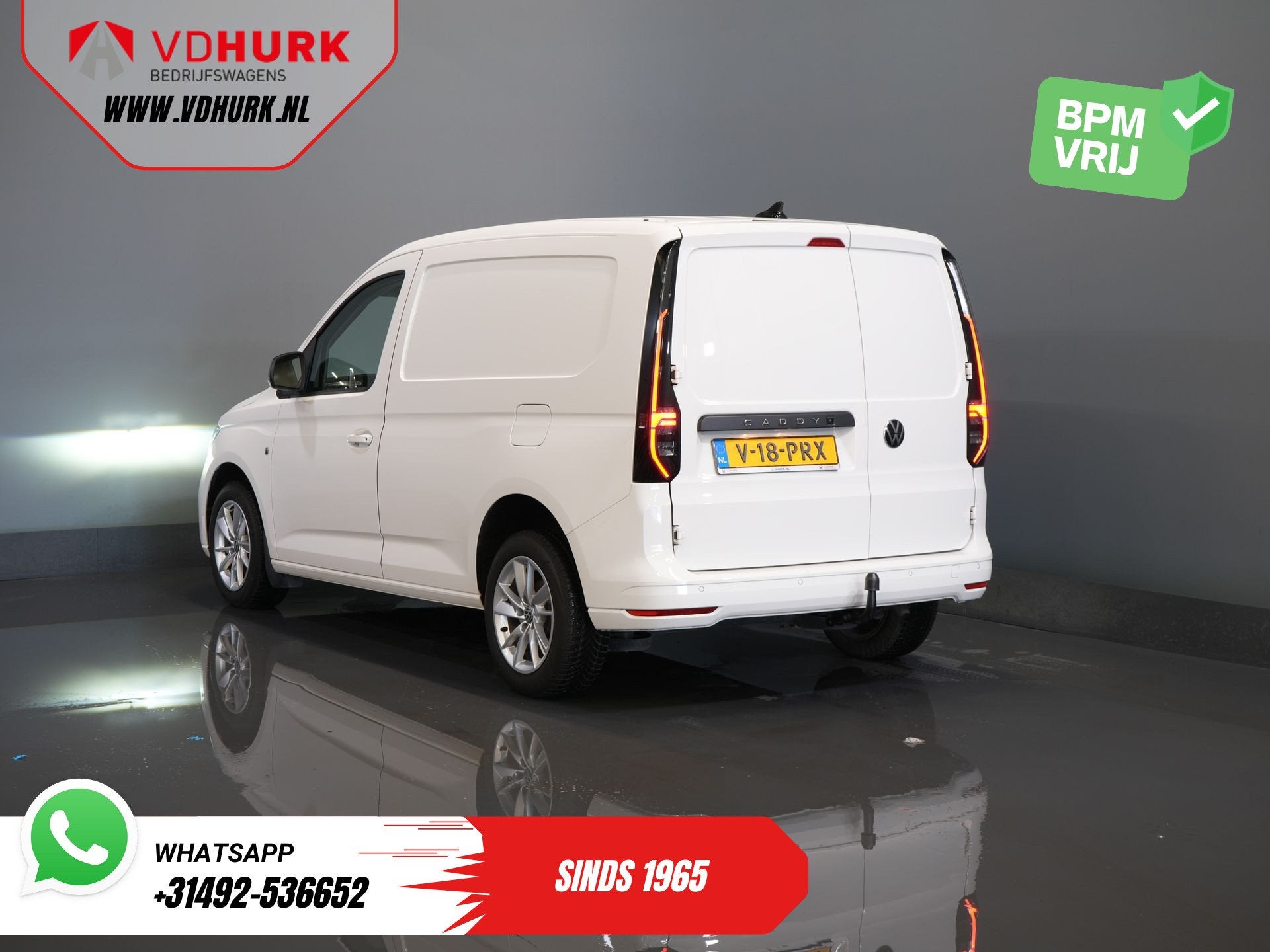 Volkswagen Caddy Cargo 2.0 TDI 125 pk DSG Aut. LED/ Adapt.Cr, Dealer onderhouden, Stof, Gebruikt, 4 cilinders