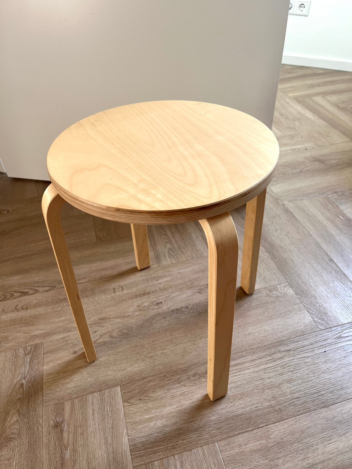 Ikea Frosta krukje vintage retro in hele mooie staat, Huis en Inrichting, Krukjes, Ophalen, Zo goed als nieuw, Hout