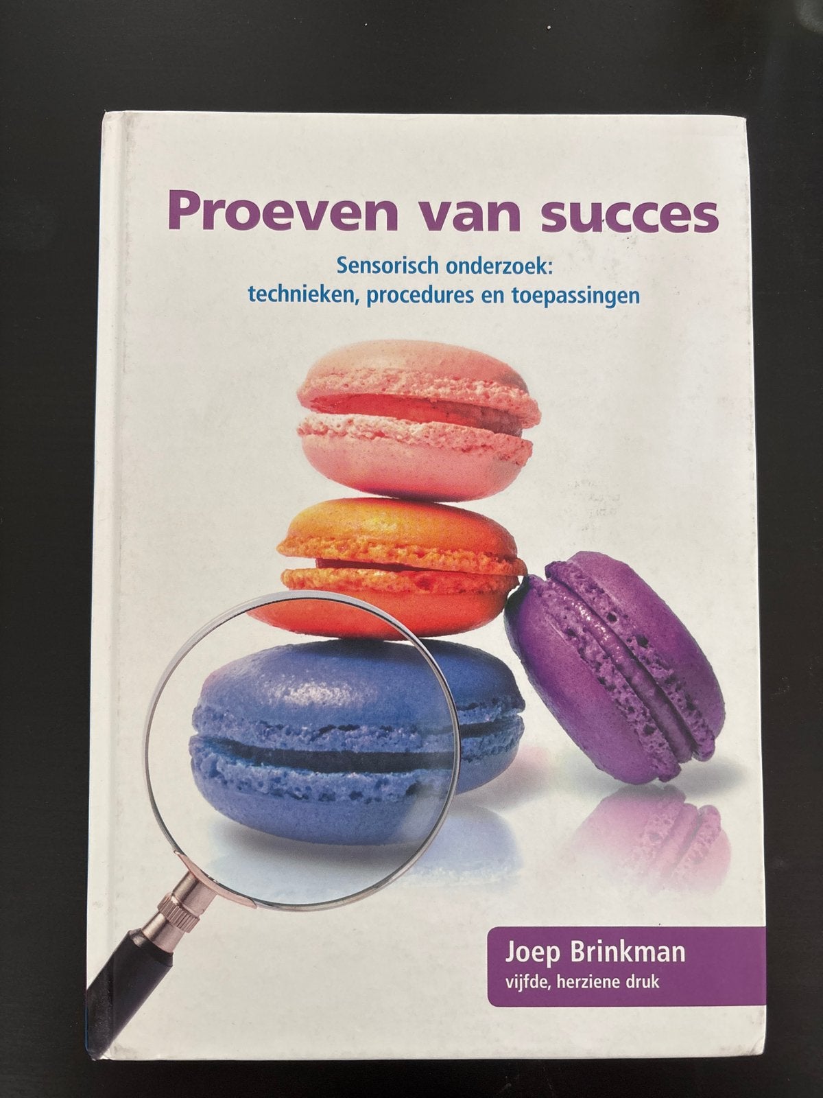 Proeven van succes - Sensorisch onderzoek, Boeken, Studieboeken en Cursussen, Ophalen of Verzenden, Beta, Zo goed als nieuw, HBO