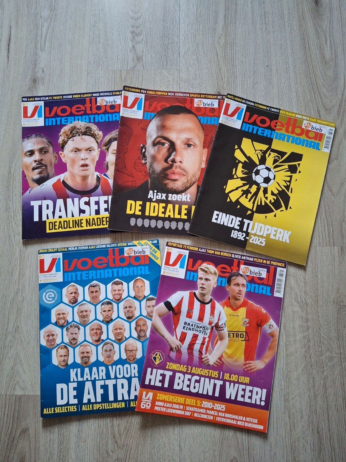 Voetbal International VI tijdschriften 60e jaargang, Ophalen of Verzenden, Gelezen, Sport en Vrije tijd