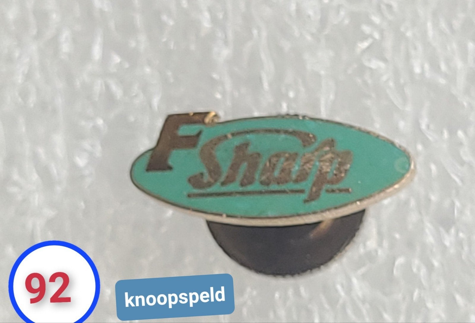 Vintage F Sharp  Schroefspeld, Verzenden